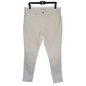 Levi's Women Jeans, White Levi's 311 Shaping Skinny Jeans, Sz 32